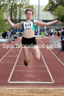Long jump, 2021 NECAA Middlesbrough Open Meting, Sunday, May 9th. Photo: David T. Hewitson/Sports for All Pics
